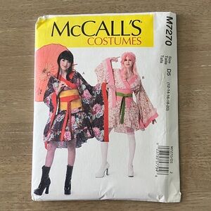McCall 7270 Kimono CostumeSewing Pattern for Adults Sizes 12 - 20 uncut